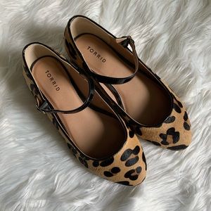 Torrid leopard flat shoes